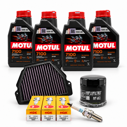 Kit de Afinación CFMOTO 675NK / 675SR / 675SR-R 2024-2026 con Motul 7100 10W40