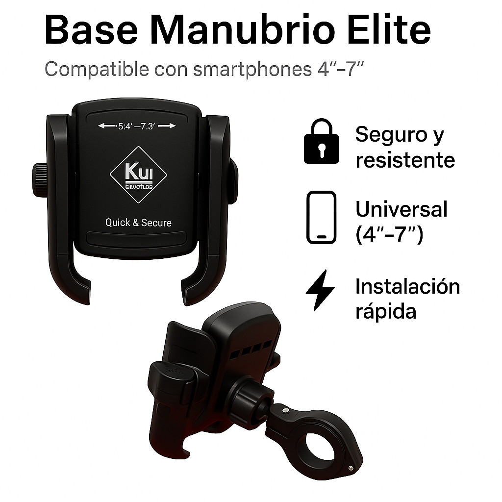 PORTA CELULAR "BASE MANUBRIO" ELITE