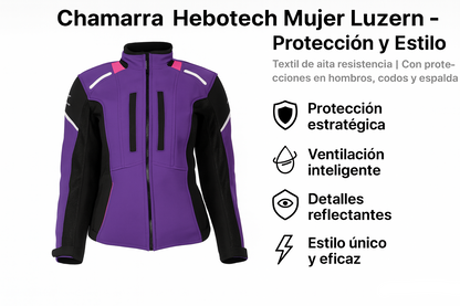 CHAMARRA HEBOTECH MUJER LUZERN