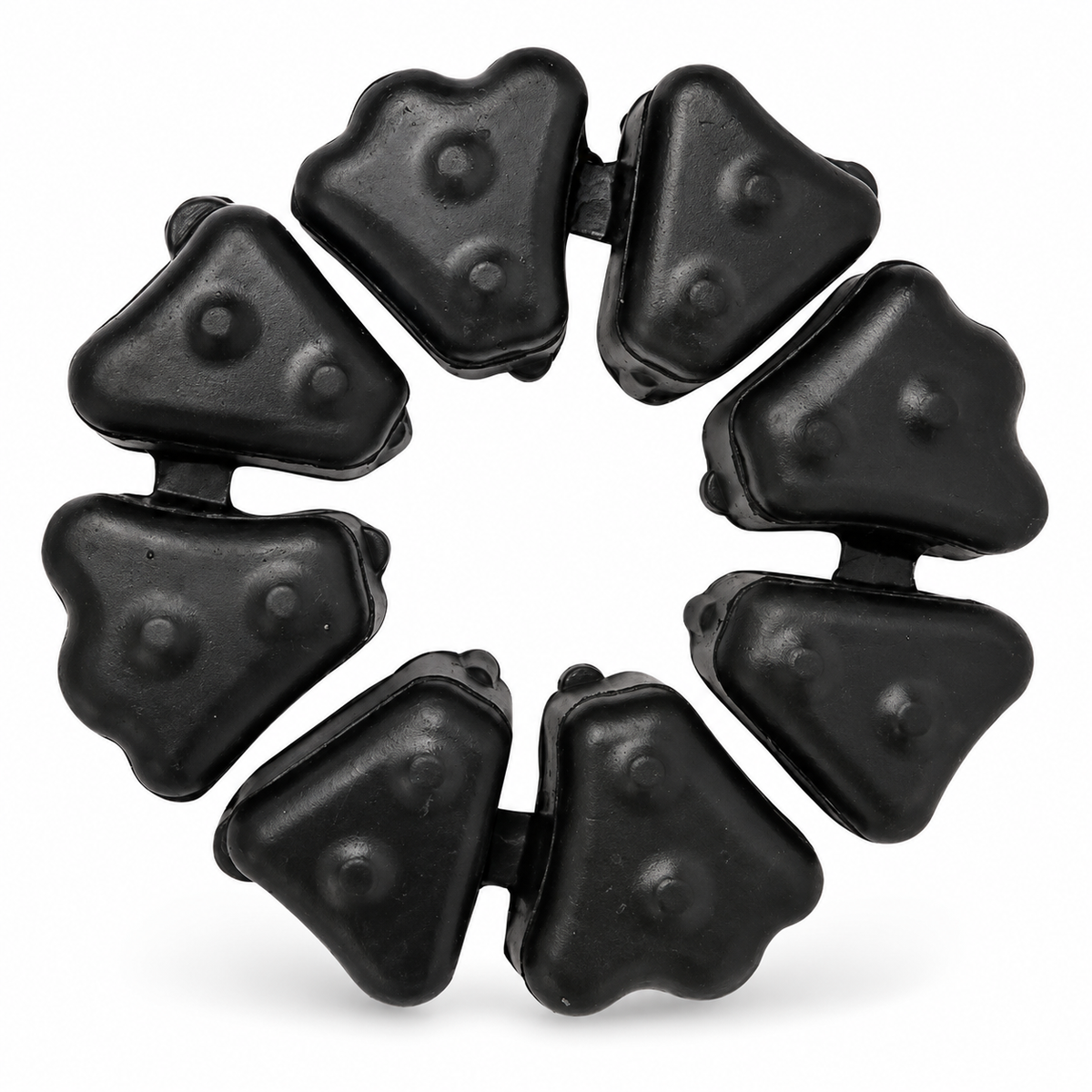 Kit 2 Juegos de Gomas de Impacto ELITE para Honda GL150 Cargo, CB190R y CBF125 Twister