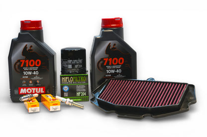 KIT AFINACIÓN KAWASAKI Z400 MOTUL 7100 10W40