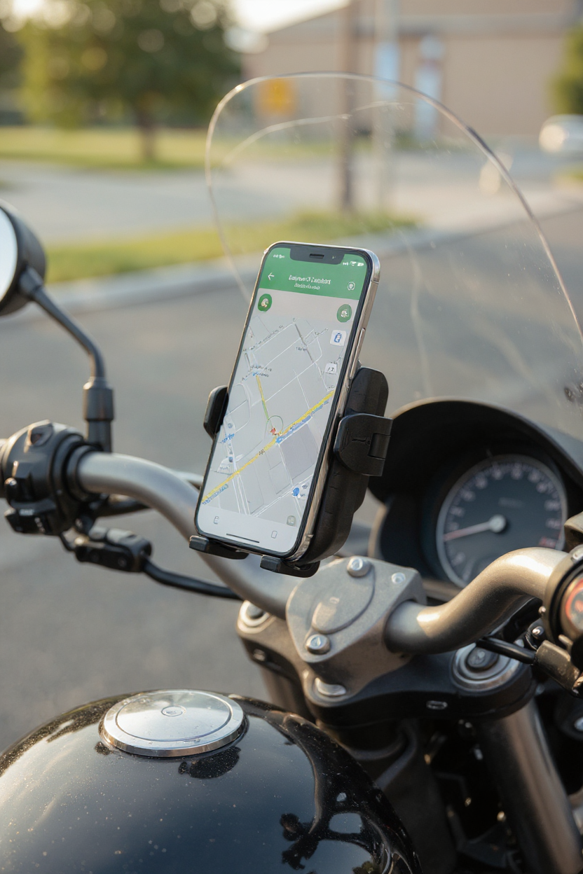 PORTA CELULAR CON BASE PARA ESPEJO