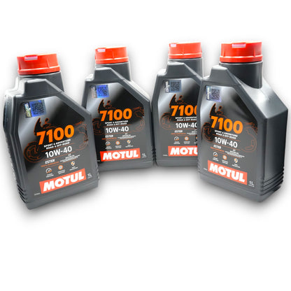 Kit Afinación Yamaha MT09 FZ09 Motul 7100 10W40