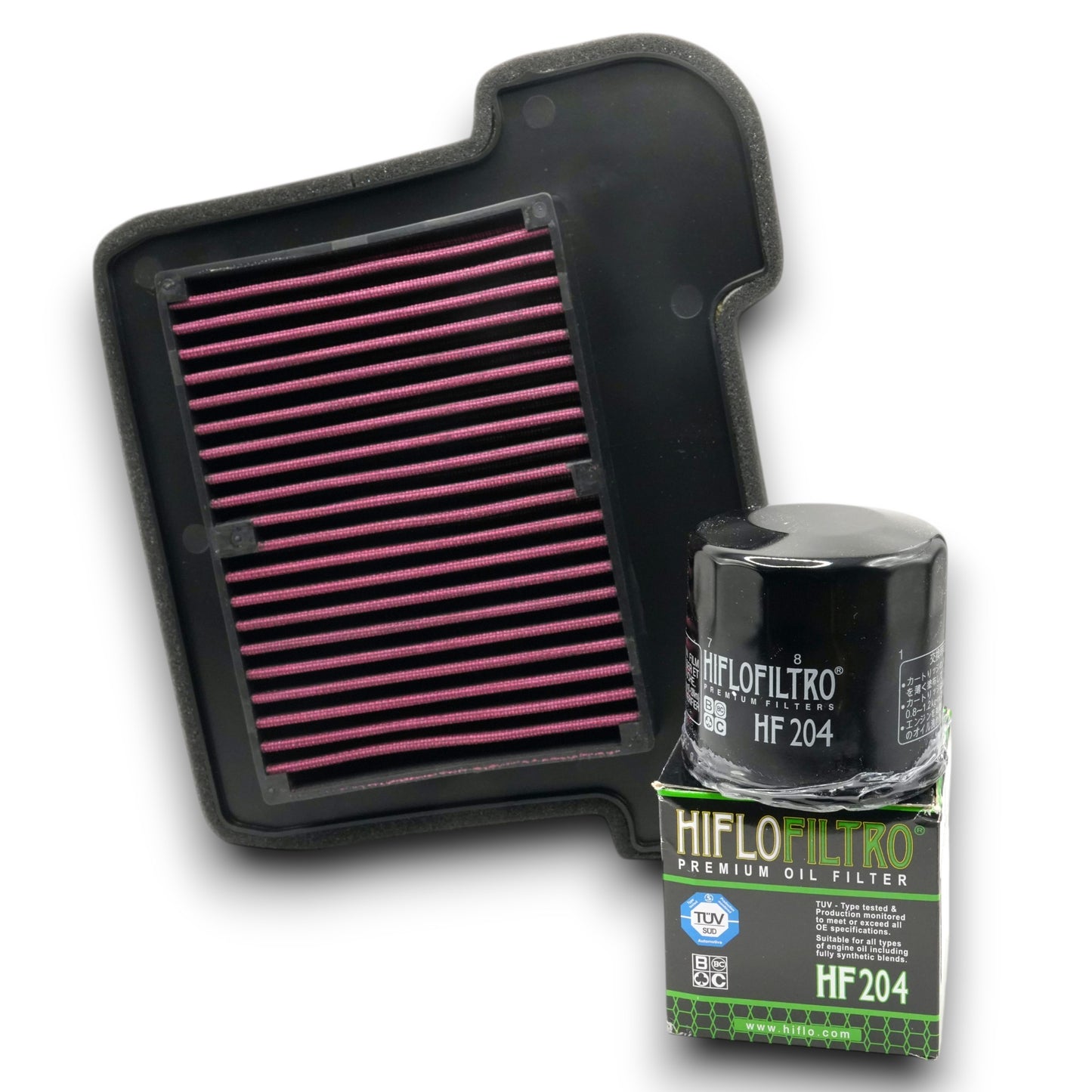 Kit Filtro Aire y Aceite Yamaha MT09 FZ09 Hiflofiltro HF204
