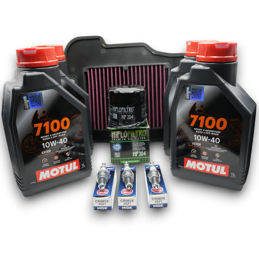 Kit Afinación Yamaha MT09 FZ09 Motul 7100 10W40